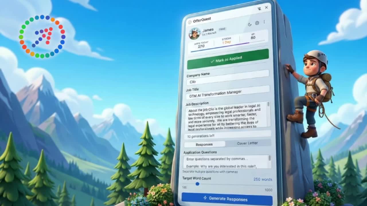 Offer Quest climb sequence